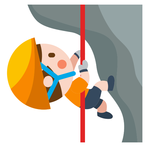 boy rope climbing