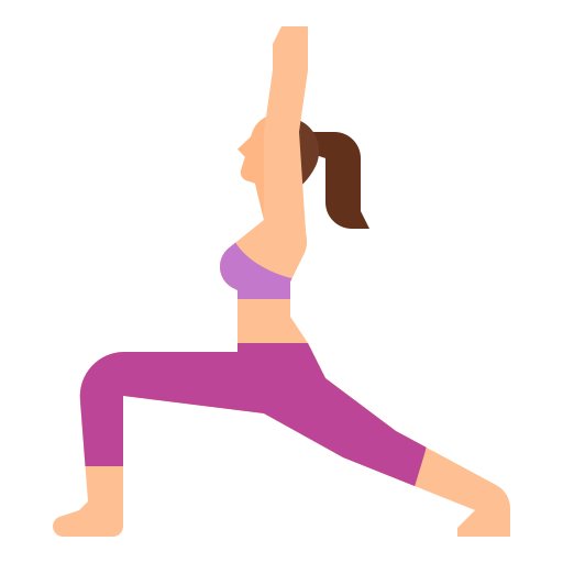 woman stretching